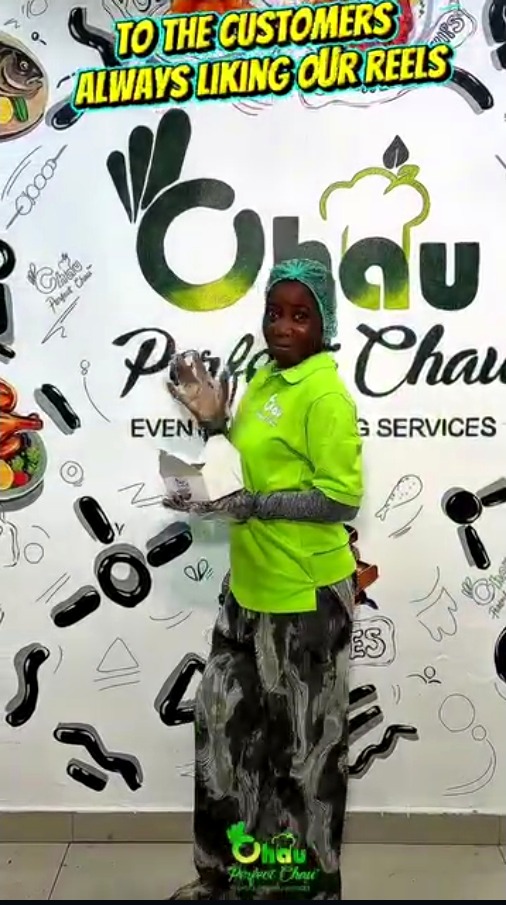 Perfect Chau team and branded event setting